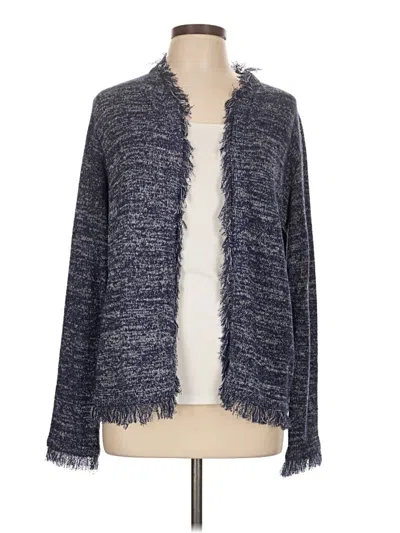 Pre-owned Neiman Marcus Cardigan Sweater In Blue