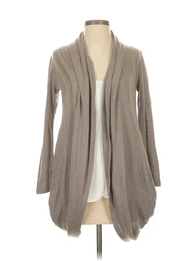 Pre-owned Neiman Marcus Cardigan Sweater In Gray