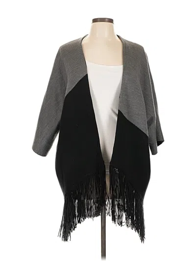 Pre-owned Neiman Marcus Cardigan Sweater In Gray