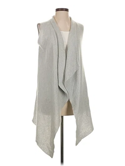 Pre-owned Neiman Marcus Cardigan Sweater In Gray
