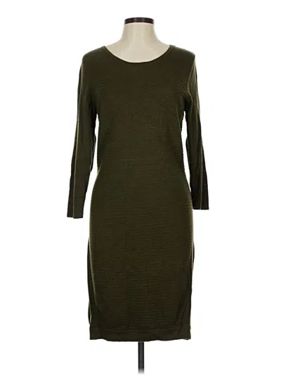 Pre-owned Neiman Marcus Cardigan Sweater In Green