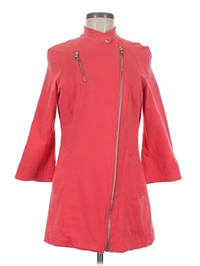 Pre-owned Neiman Marcus Cardigan Sweater In Red