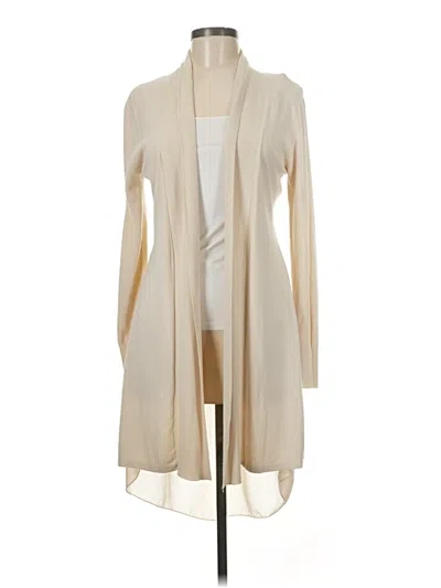 Pre-owned Neiman Marcus Cardigan Sweater In White