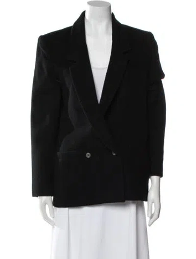 Pre-owned Neiman Marcus Cashmere Blazer In Black