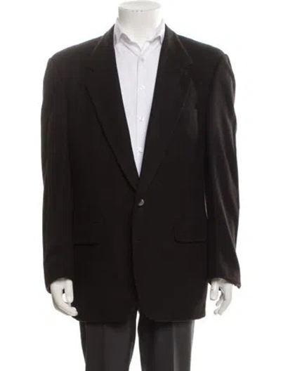 Pre-owned Neiman Marcus Cashmere Blazer In Black