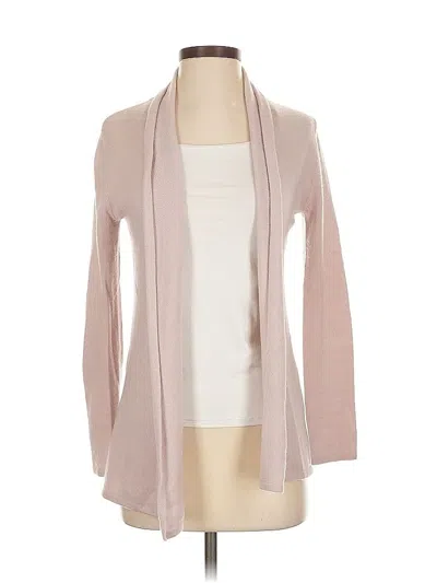 Pre-owned Neiman Marcus Cashmere Cardigan Sweater In Pink