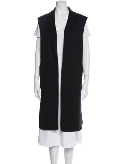 Pre-owned Neiman Marcus Cashmere Coat In Black