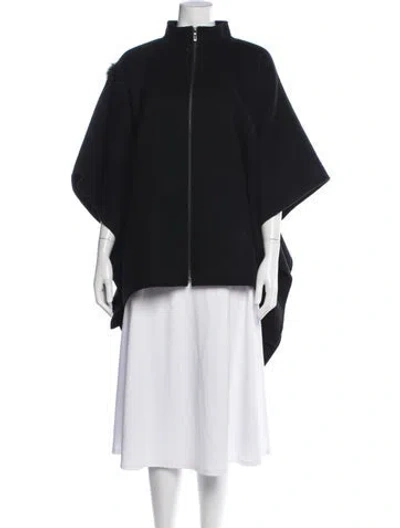 Pre-owned Neiman Marcus Cashmere Coat In Black
