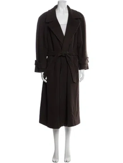 Pre-owned Neiman Marcus Cashmere Coat In Brown