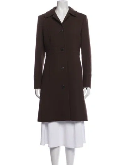 Pre-owned Neiman Marcus Cashmere Coat In Brown