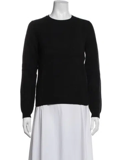 Pre-owned Neiman Marcus Cashmere Crew Neck Sweater In Blue