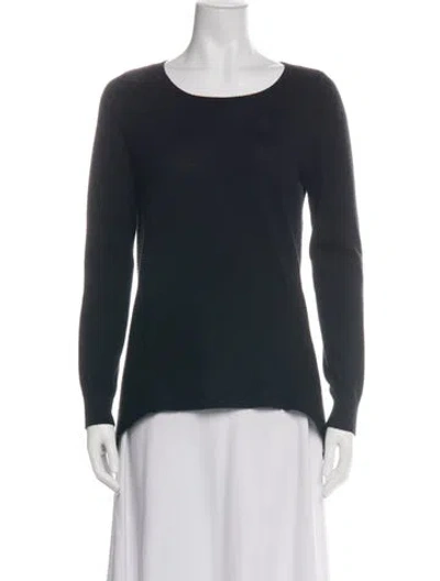 Pre-owned Neiman Marcus Cashmere Crew Neck Sweater In Multi