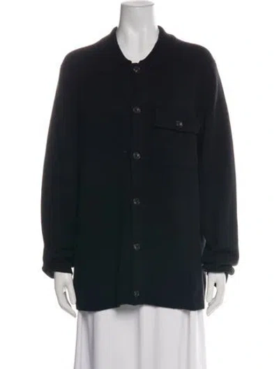 Pre-owned Neiman Marcus Cashmere Jacket In Black
