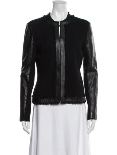 Pre-owned Neiman Marcus Cashmere Jacket In Black