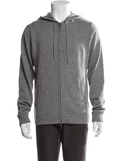 Pre-owned Neiman Marcus Cashmere Jacket In Grey