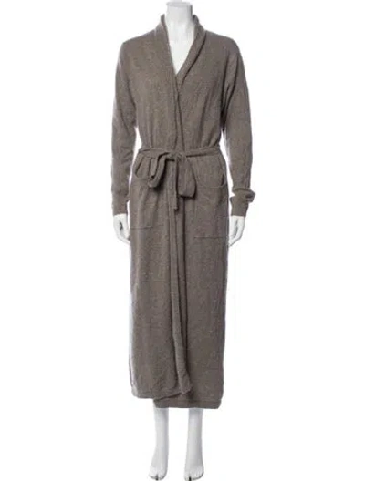Pre-owned Neiman Marcus Cashmere Lounge Set In Neutrals