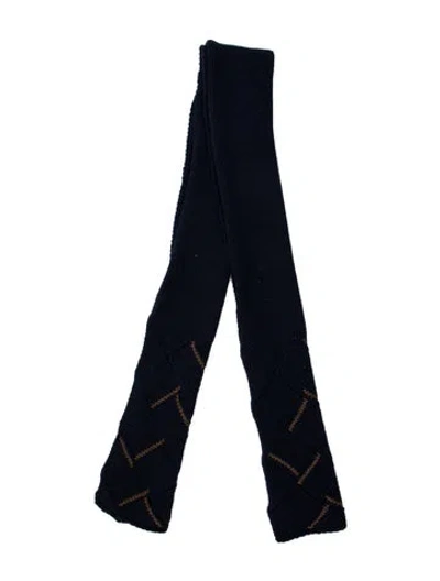 Pre-owned Neiman Marcus Cashmere Scarf In Multi