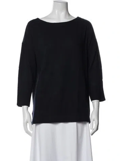 Pre-owned Neiman Marcus Cashmere Set In Blue