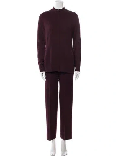 Pre-owned Neiman Marcus Cashmere Set W/ Tags In Purple