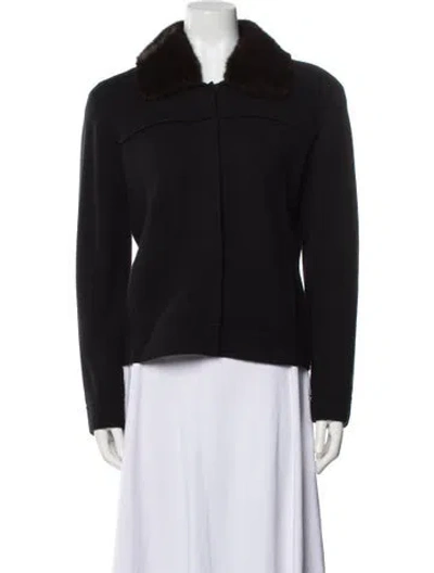 Pre-owned Neiman Marcus Cashmere Sweater In Black