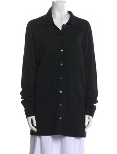 Pre-owned Neiman Marcus Cashmere Sweater In Black