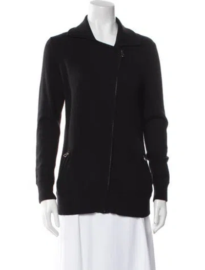 Pre-owned Neiman Marcus Cashmere Sweater In Black