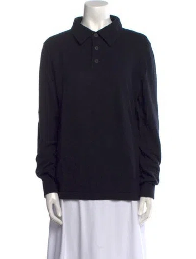 Pre-owned Neiman Marcus Cashmere Sweater In Black