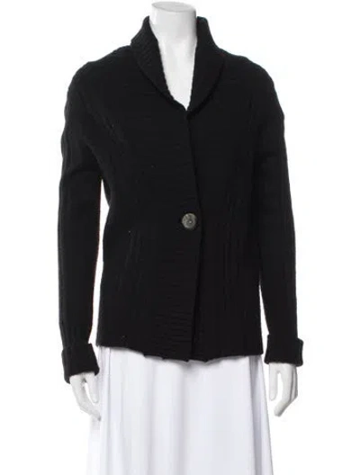 Pre-owned Neiman Marcus Cashmere Sweater In Black