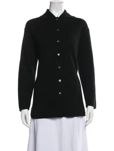 Pre-owned Neiman Marcus Cashmere Sweater In Black