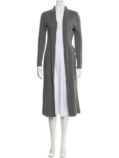 Pre-owned Neiman Marcus Cashmere Sweater In Gray