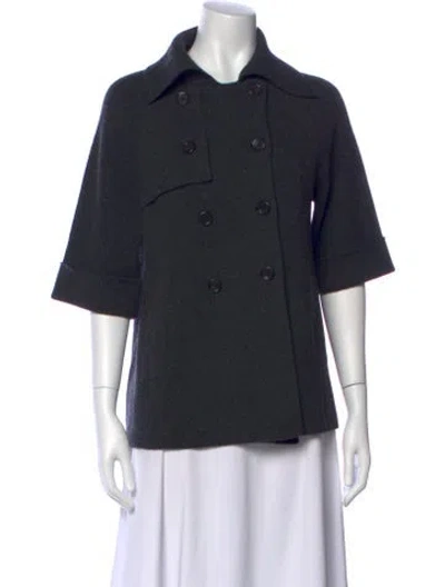 Pre-owned Neiman Marcus Cashmere Sweater In Gray