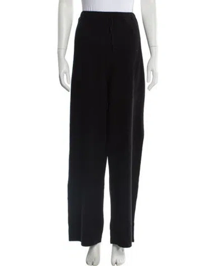 Pre-owned Neiman Marcus Cashmere Sweatpants In Black