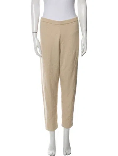 Pre-owned Neiman Marcus Cashmere Sweatpants In Neutral