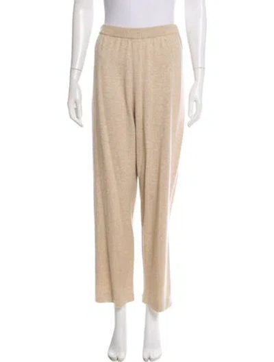 Pre-owned Neiman Marcus Cashmere Sweatpants In Neutral