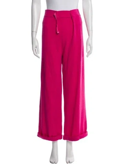 Pre-owned Neiman Marcus Cashmere Sweatpants In Pink