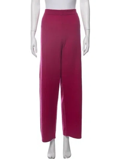 Pre-owned Neiman Marcus Cashmere Sweatpants In Pink