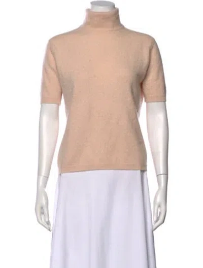 Pre-owned Neiman Marcus Cashmere Turtleneck Sweater In Multi