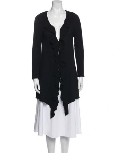 Pre-owned Neiman Marcus Cashmere V-neck Sweater In Multi