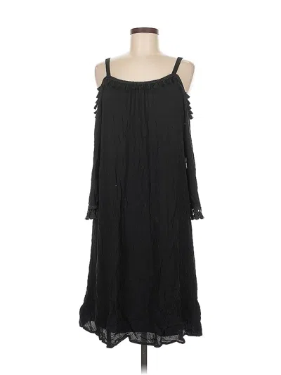 Pre-owned Neiman Marcus Casual Dress In Black