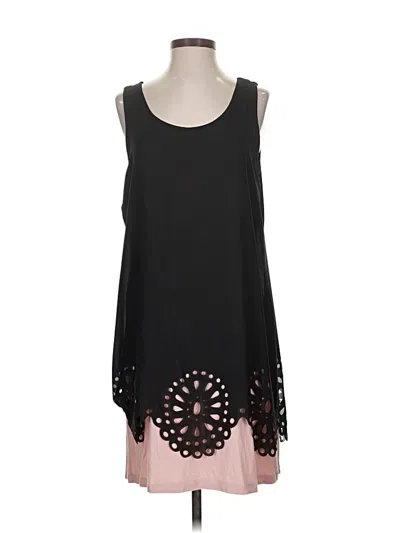 Pre-owned Neiman Marcus Casual Dress In Black