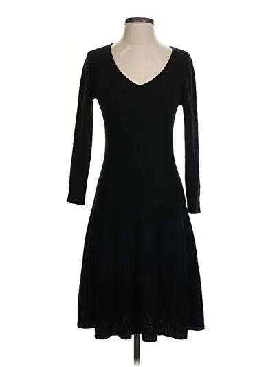 Pre-owned Neiman Marcus Casual Dress In Black
