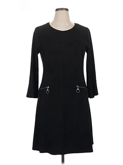 Pre-owned Neiman Marcus Casual Dress In Black