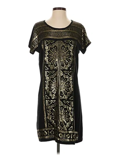 Pre-owned Neiman Marcus Casual Dress In Black