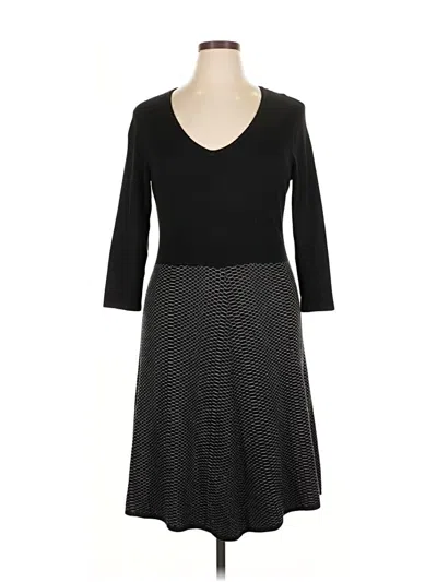Pre-owned Neiman Marcus Casual Dress In Black