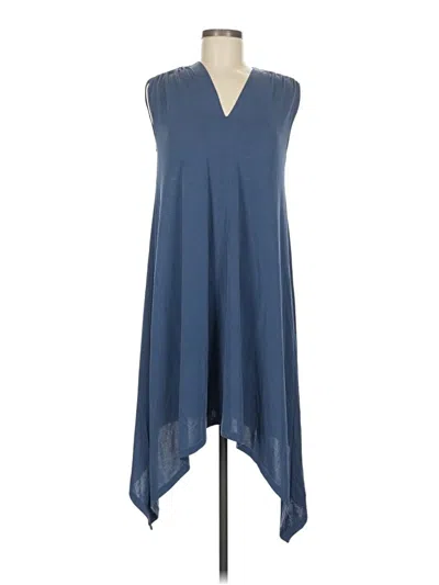 Pre-owned Neiman Marcus Casual Dress In Blue