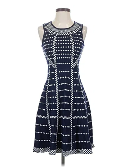 Pre-owned Neiman Marcus Casual Dress In Blue