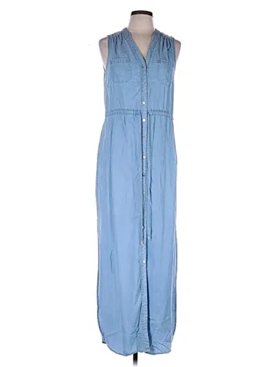 Pre-owned Neiman Marcus Casual Dress In Blue