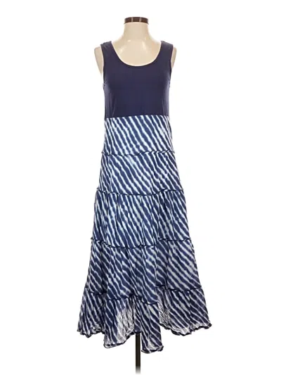 Pre-owned Neiman Marcus Casual Dress In Blue