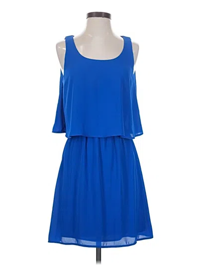 Pre-owned Neiman Marcus Casual Dress In Blue