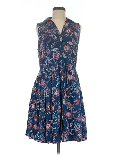 Pre-owned Neiman Marcus Casual Dress In Blue